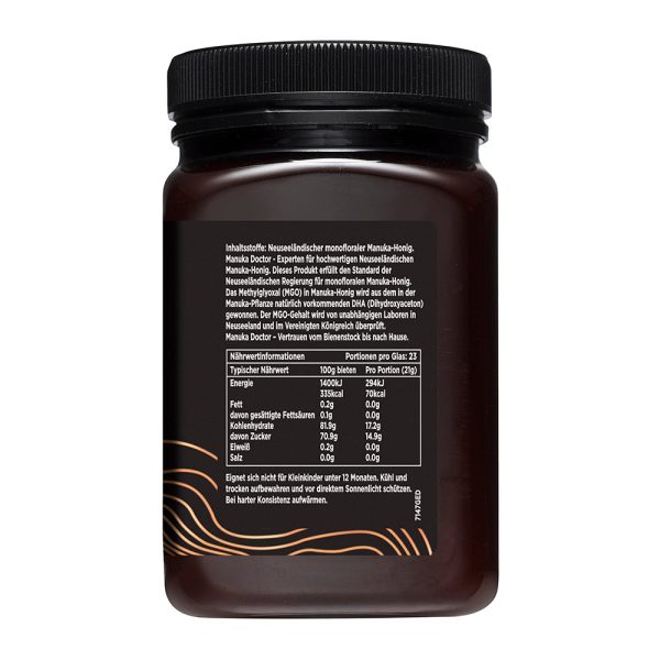 840 MGO Manuka Honig 500g Online-Schn?ppchen – Bild 4