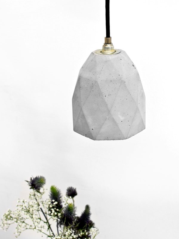 [T1] graue Hängelampe trianguliert von GANTlights Online – Bild 2