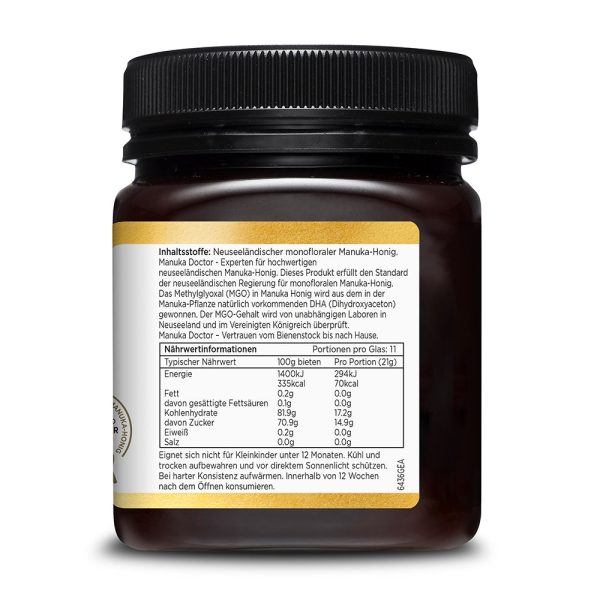 240 MGO Manuka Honig 250g Rabatt – Bild 3